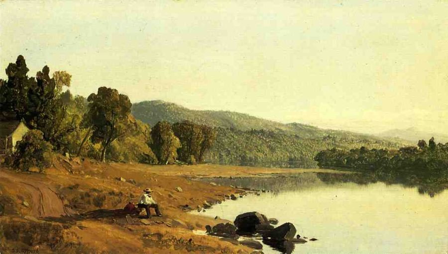 Sanford Robinson Gifford A Moment's Rest